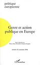 Genre et action publique en Europe