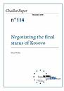 Negotiating the final status of Kosovo