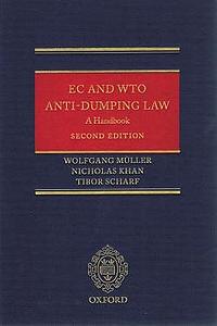 EC and WTO Anti-Dumping Law - A Handbook - second edition