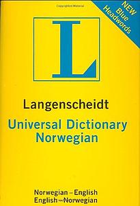 Langenscheidt Universal Dictionary Norwegian