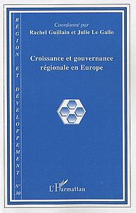 Croissance et gouvernance régionale en Europe - Région et Développement n°30