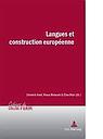 Langues et construction européenne