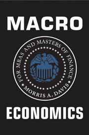 Macroeconomics for MBAs and Masters of Finance