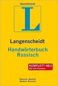 Langenscheidt Handwörterbuch Russisch Daum/Schenk