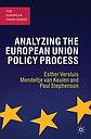 Analyzing the European Union Policy Process - Hardback Edition