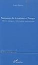 Naissance de la nation en Europe - Théories classiques et théorisations constructivistes