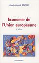 Economie de l'union européenne 4ème Edition