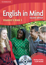 English in Mind 1 Student's Book with DVD-ROM - 2nd edition