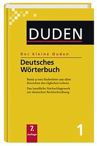 Der kleine Duden Deutsches Wörterbuch 