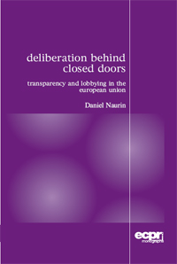 Deliberation Behind Closed Doors