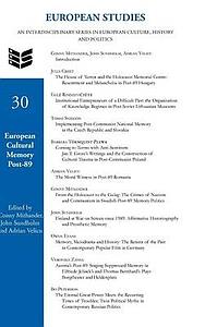 European Cultural Memory Post-89