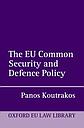 The EU Common Security and Defence Policy (Hardback)