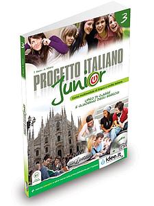 Progetto italiano Junior 3 (Libro di classe & Quaderno degli esercizi) + DVD Video