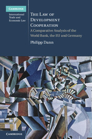 The Law of Development Cooperation - A Comparative Analysis of the World Bank, the EU and Germany