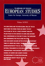 Yearbook of Polish European studies - Volume 16/2013