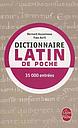 Dictionnaire Latin de Poche