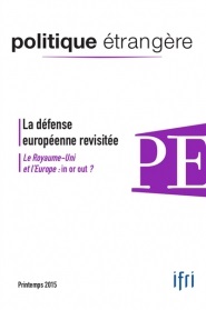 La défense européenne revisitée - Le Royaume-Uni et l'Europe : in or out? 