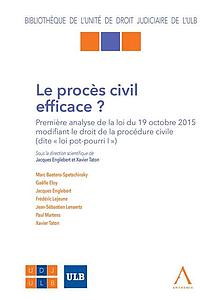 Le procès civil efficace?