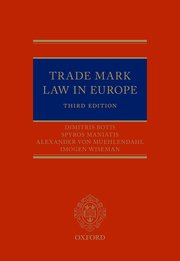 Trade Mark Law in Europe - Third Edition