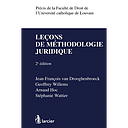 Leçons de méthodologie juridique 2ème Edition