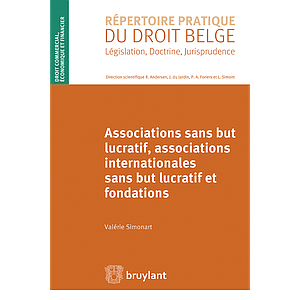 Associations sans but lucratif, associations internationales sans but lucratif et fondations