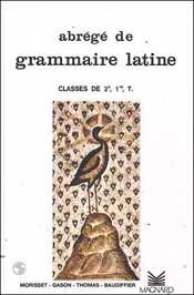 Abrégé de grammaire latine