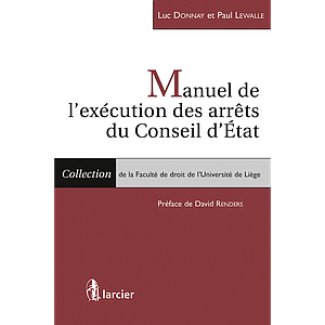 Manuel de l'exécution des arrêts du conseil d'Etat