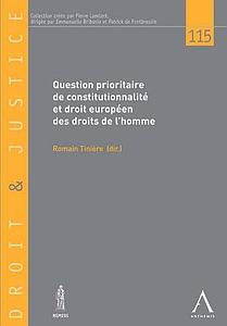 Question prioritaire de constitutionnalité et de droit européen des droits de l'homme