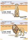 Lies mal!, H.5+6, Das Heft mit dem Erdmännchen / Das Heft mit dem Löwen