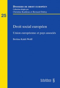 Droit social européen - Union européenne et pays associés
