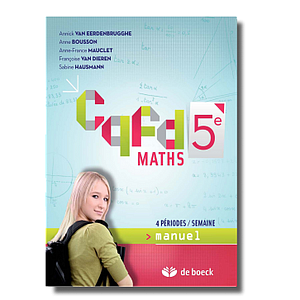 CQFD Maths 5 - Manuel (4 périodes par semaine)