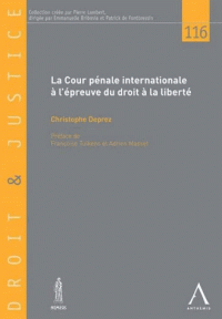 La cour pénale internationale à l'épreuve du droit à la liberté