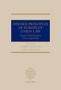 Oxford Principles of European Union Law