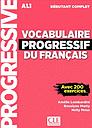 Vocabulaire progressif du français - Niveau débutant complet