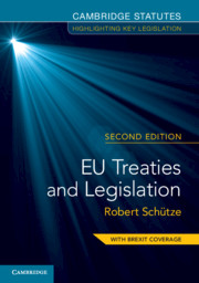 EU Treaties and Legislation - 2nd Edition