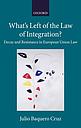 What's Left of the Law of Integration? - Decay and Resistance in European Union Law