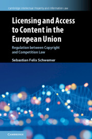 Licensing and Access to Content in the European Union - Regulation between Copyright and Competition Law