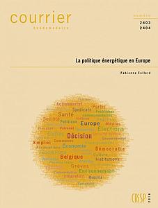 La politique énergétique en Europe N° 2403-2404