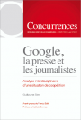 Google, la presse et les journalistes - Analyse interdisciplinaire d'une situation de coopétition - oncurrence
