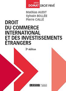 Droit du commerce international et des investissements étrangers