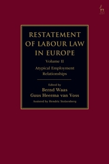 Restatement of Labour Law in Europe Vol II - Atypical employment 