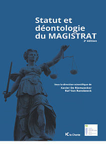 Statut et déontologie du magistrat