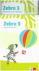Zebra 3 Arbeitsheft Lesen/Schreiben und Arbeitsheft Sprache - Ausgabe ab 2018