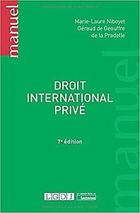 Droit international privé