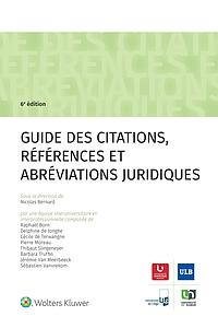 Guide des abréviations et des citations