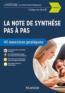 La note de synthèse pas à pas - 3ème Edition