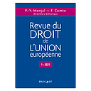 Revue du Droit de l’Union européenne 1/2021