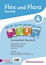 Flex und Flora - Deutsch, Lernpaket Deutsch 4 (Verbrauchsmaterial), 4 Hefte