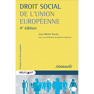 Droit social de l'Union européenne - 4ème édition