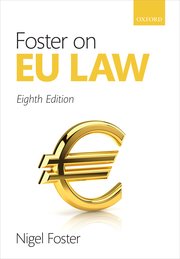 Foster on EU Law - Eighth Edition
